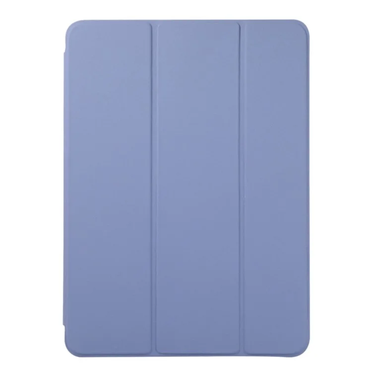 Para iPad Pro 13 (2024) Capa Tri-Fold Stand Fechamento Magnético Capa de Tablet de Couro PU - Roxo
