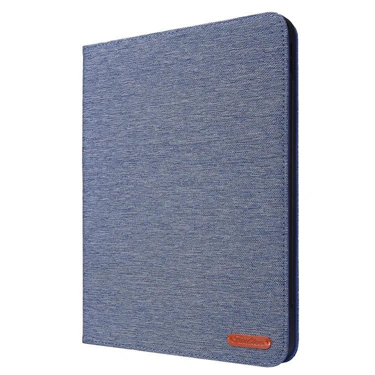 Para iPad Pro 13 (2024) Case Card Slots Stand Leather Tablet Cover with Pen Holder - Azul