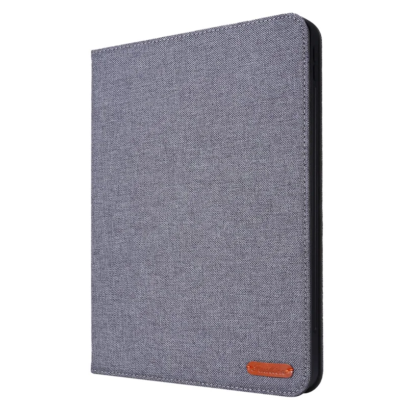For iPad Pro 13 (2025) / 13 (2024) Case Card Slots Stand Leather Tablet Cover with Pen Holder - Grey