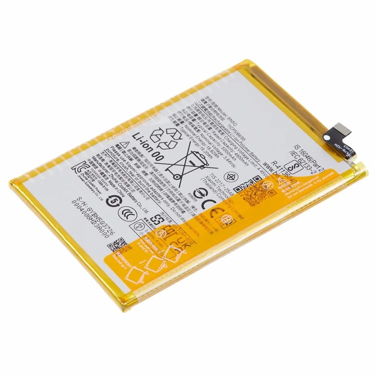 For Xiaomi Redmi 13C 4G / 13C 5G 3.84V 4900mAh Rechargeable Li-Polymer Battery Assembly Part (Encode: BN5Q)
