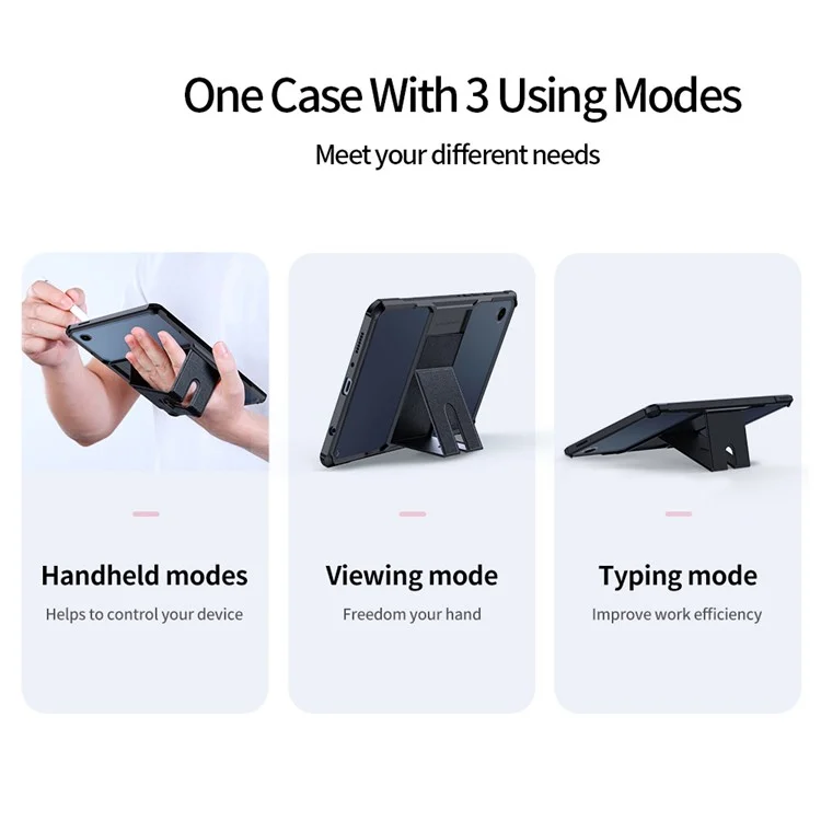 Оптовая покупка XUNDD для Samsung Galaxy Tab A9 Чехол Защитный Подставка TPU + PC Чехол для планшета