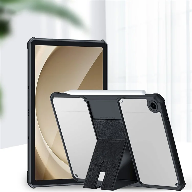 Bulk Buy XUNDD For Samsung Galaxy Tab A9+ Case Shockproof TPU + PC Tablet Cover with Leather Kickstand