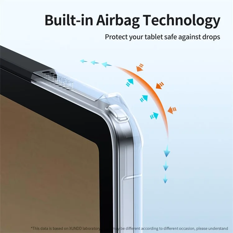 Bulk Buy XUNDD For Samsung Galaxy Tab A9+ Case Shockproof TPU + PC Tablet Cover with Leather Kickstand