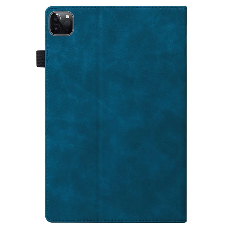 Per iPad Pro 11 (2024) Custodia Slot per Schede Pelle PU Supporto Tablet Cover - Blu