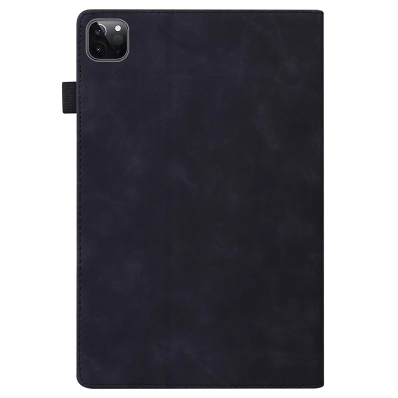 For iPad Pro 11 (2025) / 11 (2024) Case Card Slot PU Leather Stand Tablet Cover - Black