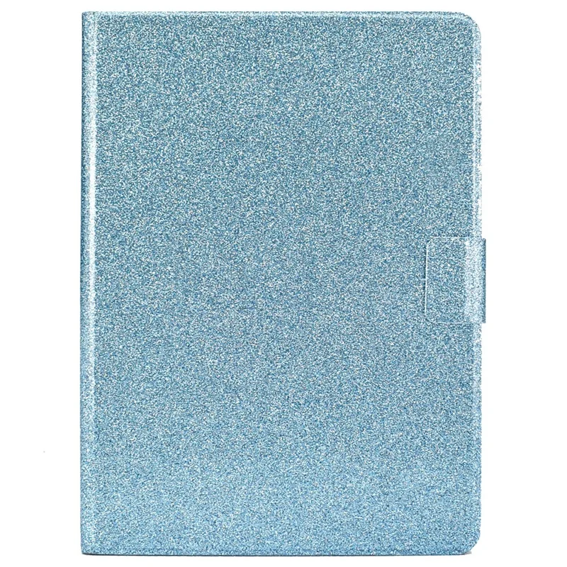 For iPad Pro 11 (2025) / 11 (2024) Glitter Sequins PU Leather + TPU Tablet Case with Stand and Card Slots - Blue