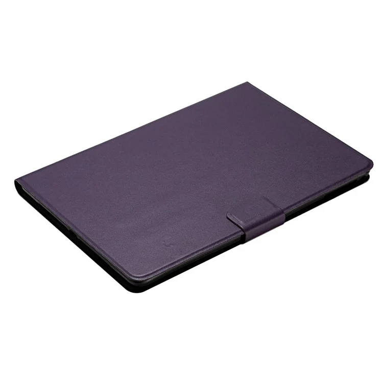 Per iPad Pro 11 (2024) Custodia Antiurto Protettiva in Pelle PU con Porta Carte - Viola Scuro