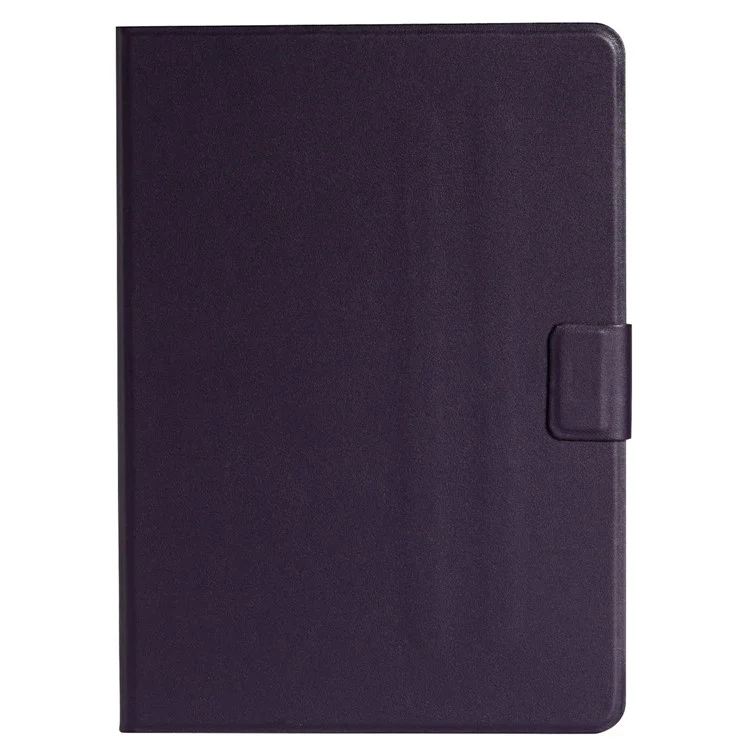 Per iPad Pro 11 (2024) Custodia Antiurto Protettiva in Pelle PU con Porta Carte - Viola Scuro