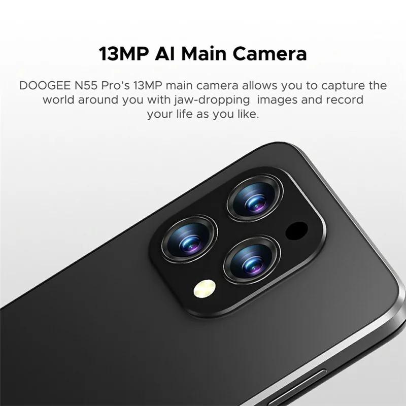 DOOGEE N55 Pro Spreadtrum T606, 6.56-inch, 16+256GB, 5150mAh, 13MP Camera, 4G Rugged Smartphone - Blue