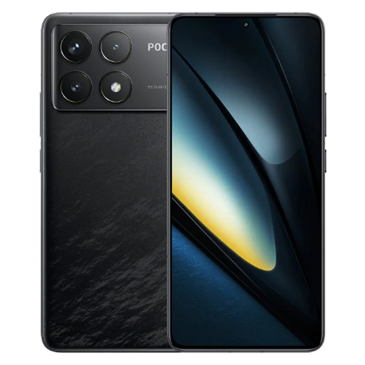 XIAOMI Poco F6 Pro 5G 12GB+512GB, display AMOLED da 6,67 pollici, Snapdragon 8 Gen 2, fotocamera da 50MP, versione EU, smartphone Android 5G - Nero