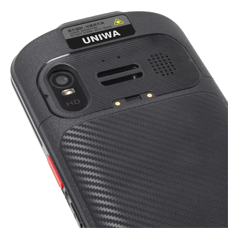 UNIWA NR6503 6.52-inch Android 13 5G Smartphone QR Scanner PDA Support NFC, 8GB+128GB - Black / UK Plug