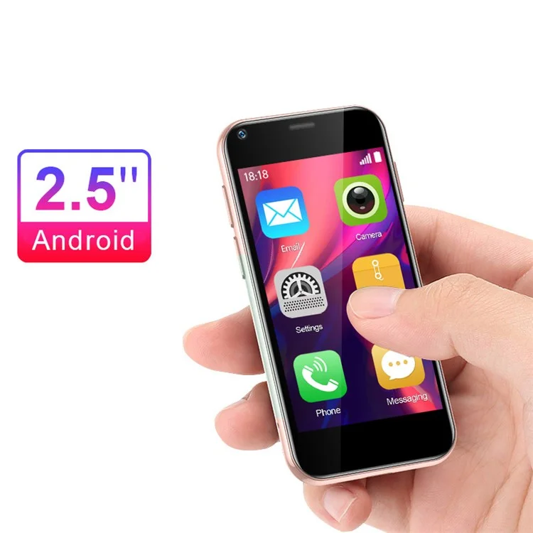 SOYES XS11 3G Mini Smart Phone 2MP Rear Camera 2.5-inch Android 8.1 Mobile Phone, 2GB+16GB - White