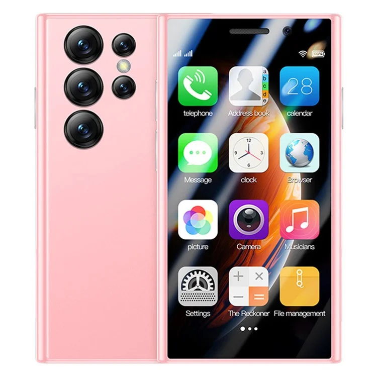 SOYES S23 Pro 4G Version Mini Smartphone 2GB+16GB Dual SIM 3.0 inch 1950mAh - Pink