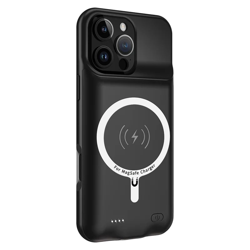 A19S For iPhone 16 Pro Portable Charger Case 7000mAh Power Bank Compatible with MagSafe