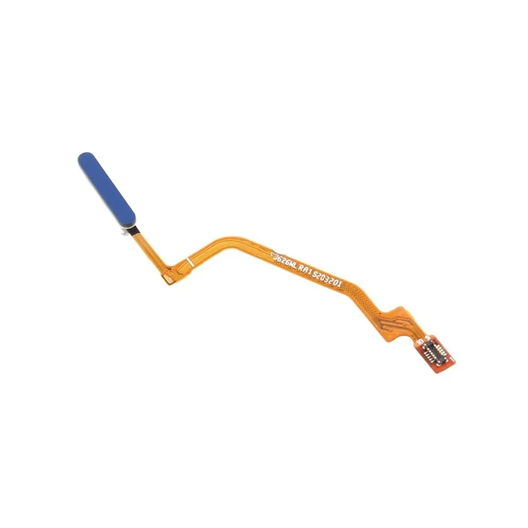 Para Xiaomi Redmi Note 9S / Note 9 Pro / Note 9 Pro Max OEM Tecla de Inicio Botón de Huella Digital Cable Flexible (sin Logotipo) - Azul