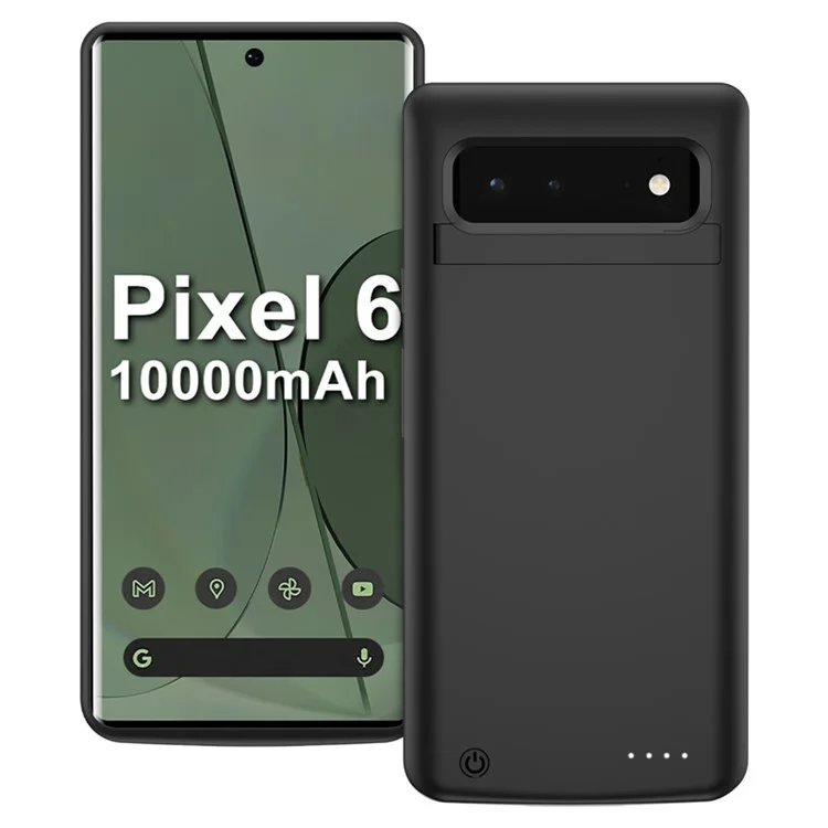 TY-101 pour Google Pixel 6 Étui de batterie de téléphone 10000mAh avec support