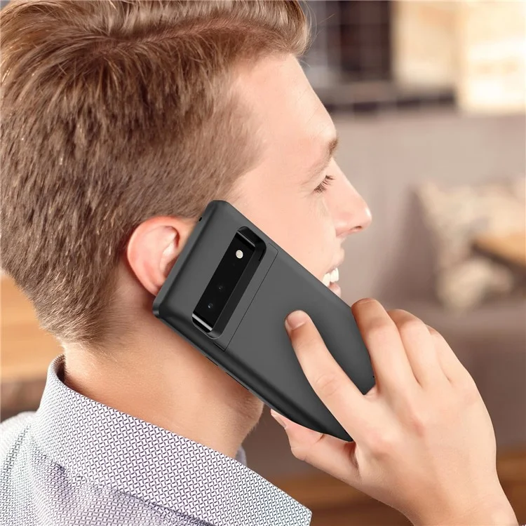 TY-101 pour Google Pixel 6 Étui de batterie de téléphone 10000mAh avec support
