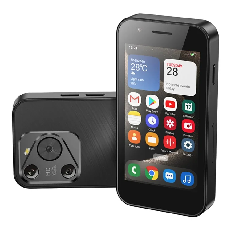 Servo King2000 3,0-дюймовый Смартфон Android 8.1 2+16 гб Двойной Sim-симулятор 5-мегапикса Mini 3G Мобильный Телефон - Черный