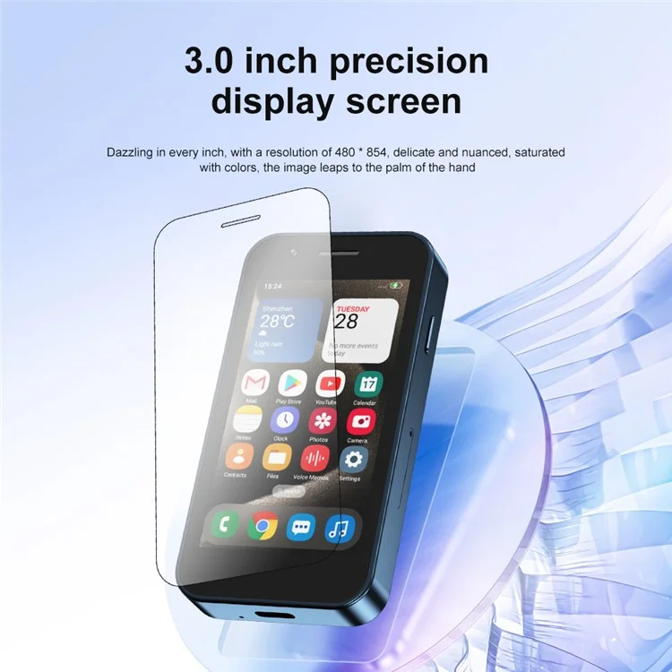 Servo King2000 3,0-дюймовый Смартфон Android 8.1 2+16 гб Двойной Sim-симулятор 5-мегапикса Mini 3G Мобильный Телефон - Черный