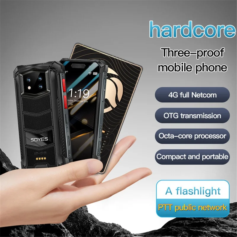 SOYES S10 Maxo 6GB+128GB Waterproof Smartphone 3.5 inch IPS Screen 4G Network Cell Phone