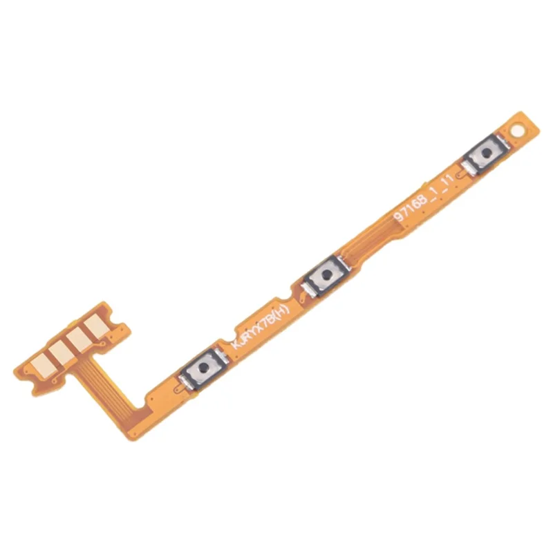 Voor Honor Play 50 Plus 5G Aan/uit- en volumeknop Flexkabel (zonder logo)