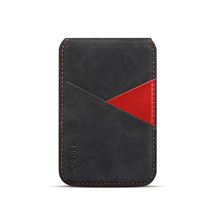 Porta Della Scheda Magnetica Eseble Compatibile Con Magsafe RFID Blocking Telefono Portafoglio - Nero