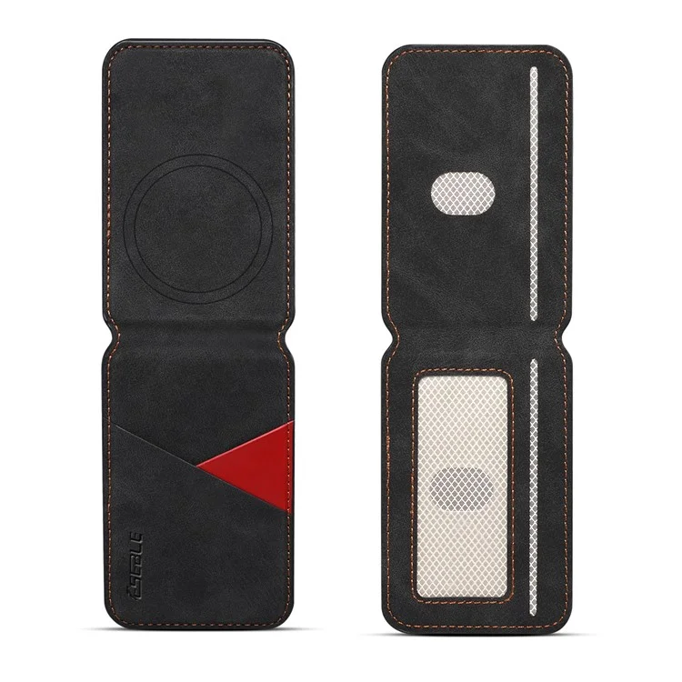 Porta Della Scheda Magnetica Eseble Compatibile Con Magsafe RFID Blocking Telefono Portafoglio - Nero