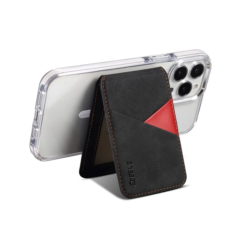 Porta Della Scheda Magnetica Eseble Compatibile Con Magsafe RFID Blocking Telefono Portafoglio - Nero