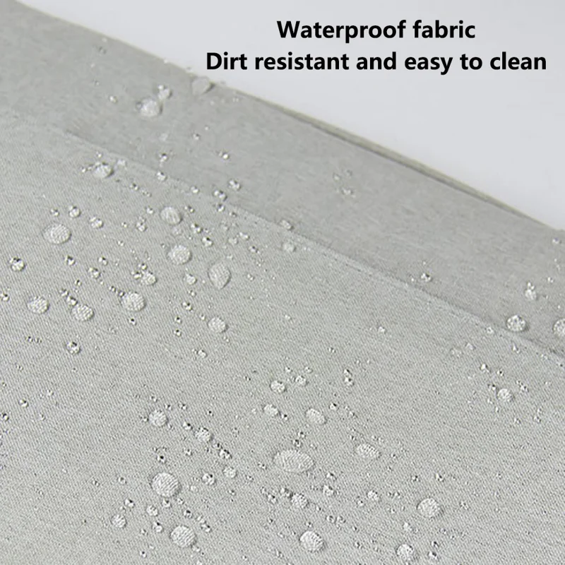 13.3 inch Notebook Laptop Sleeve Case Oxford Cloth Soft Fluffy Lining Cover Carrying Bag - Grey