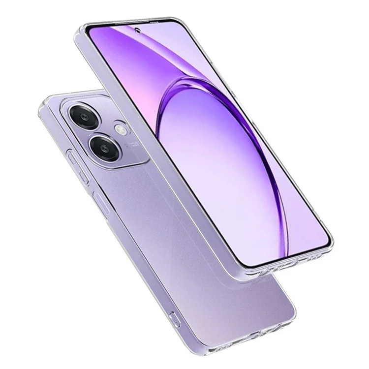 Für Oppo A60 5G Hülle Ultra-Dünnes flexibles TPU-Klar-Telefoncover