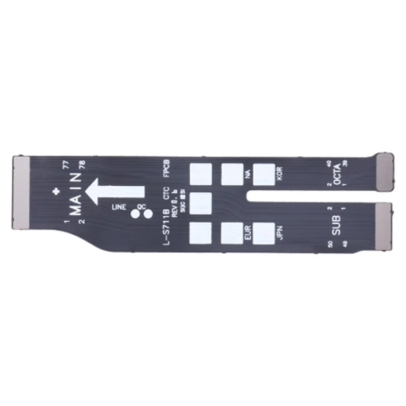 For Samsung Galaxy S23 FE S711 OEM Motherboard Connection Flex Cable Part (Without Logo)