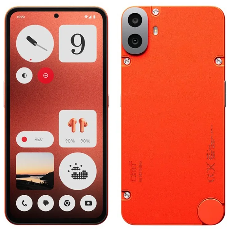 NOTHING CMF Phone 1 EU Version 8GB+256GB Smart Phone 6.67 inch Super AMOLED Display 50 MP Rear Camera - Orange