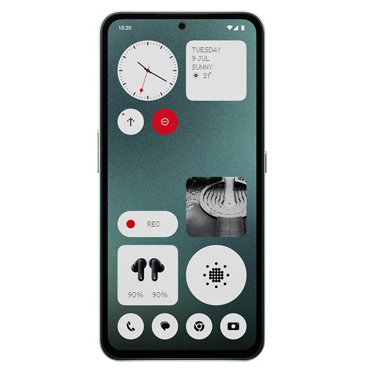 NOTHING CMF Phone 1 EU Version 8GB+256GB Smart Phone 6.67 inch Super AMOLED Display 50 MP Rear Camera - Light Green