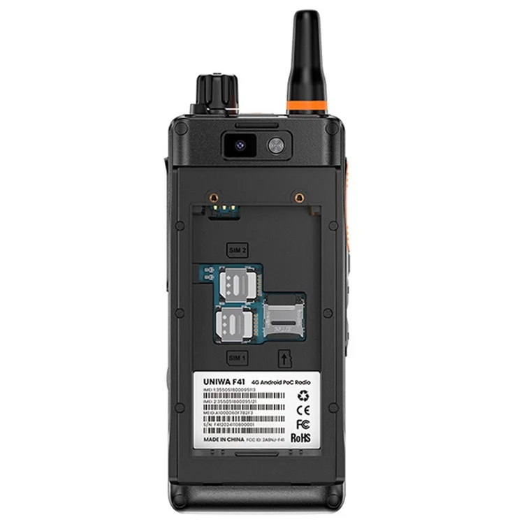 UNIWA F41 4G POC Walkie Talkie Zello Rugged Phone 1GB+8GB 2.4-Inch Smartphone Android 8.1