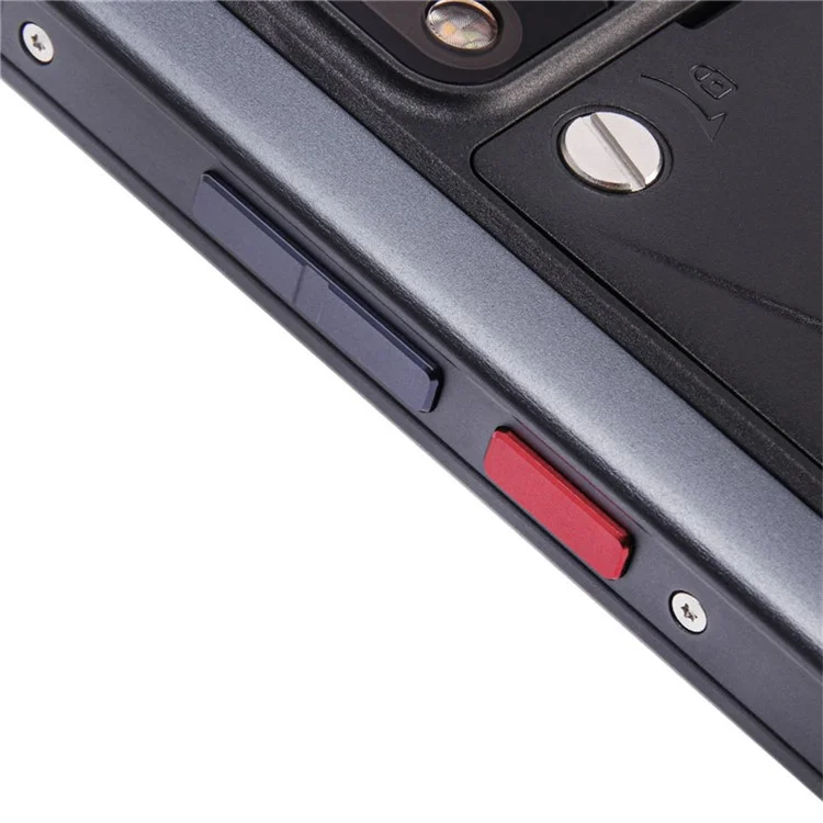UNIWA W999 Waterproof Smartphone 8GB+128GB 6.3-Inch FHD 5000mAh Andriod Mobile Phone NFC - Black / Orange