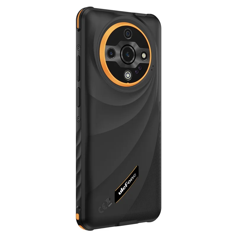 Téléphone robuste ULEFONE Armor X31 Pro Android 14 6,56 pouces Smartphone Dimensity 6300 8 Go + 256 Go Batterie 6050 mAh Caméra 64 MP - Orange foncé