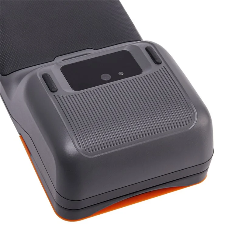 UNIWA V4P 4G Smartphone 6 Inch IPS 3GB + 16GB Handheld POS Terminal Android 13 Mobile Phone - Black / Orange