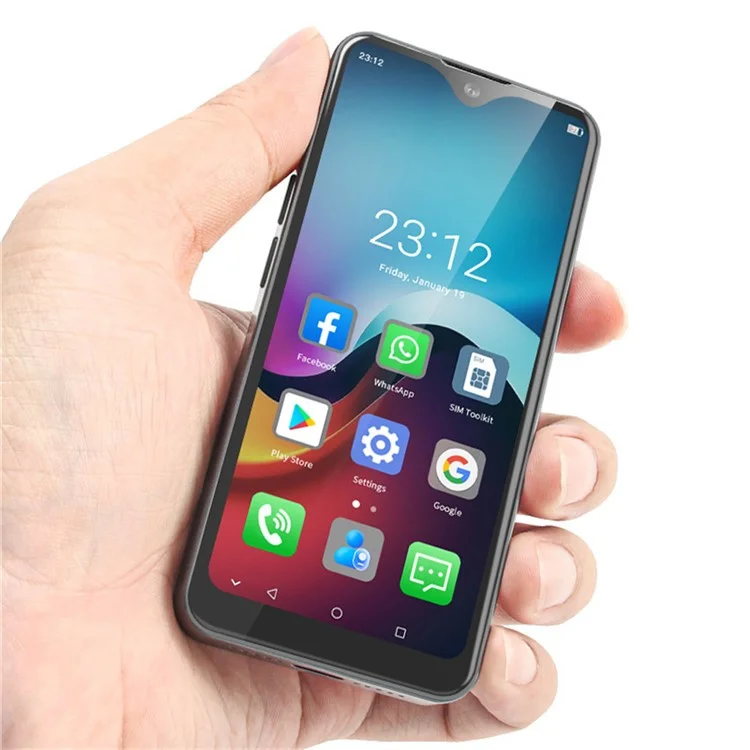 SOYES XS18 Pro Max Smartphone 4G 4,3 pollici IPS 2GB + 16GB Telefono Cellulare 2750mAh Android 8.1 OTG - Grigio