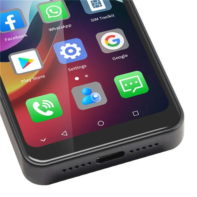 SOYES XS18 Pro Max Smartphone 4G 4,3 pollici IPS 2GB + 16GB Telefono Cellulare 2750mAh Android 8.1 OTG - Grigio