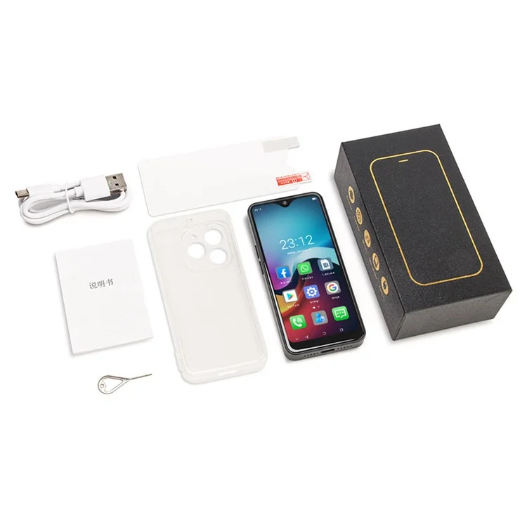 SOYES XS18 Pro Max Smartphone 4G 4,3 pollici IPS 2GB + 16GB Telefono Cellulare 2750mAh Android 8.1 OTG - Grigio