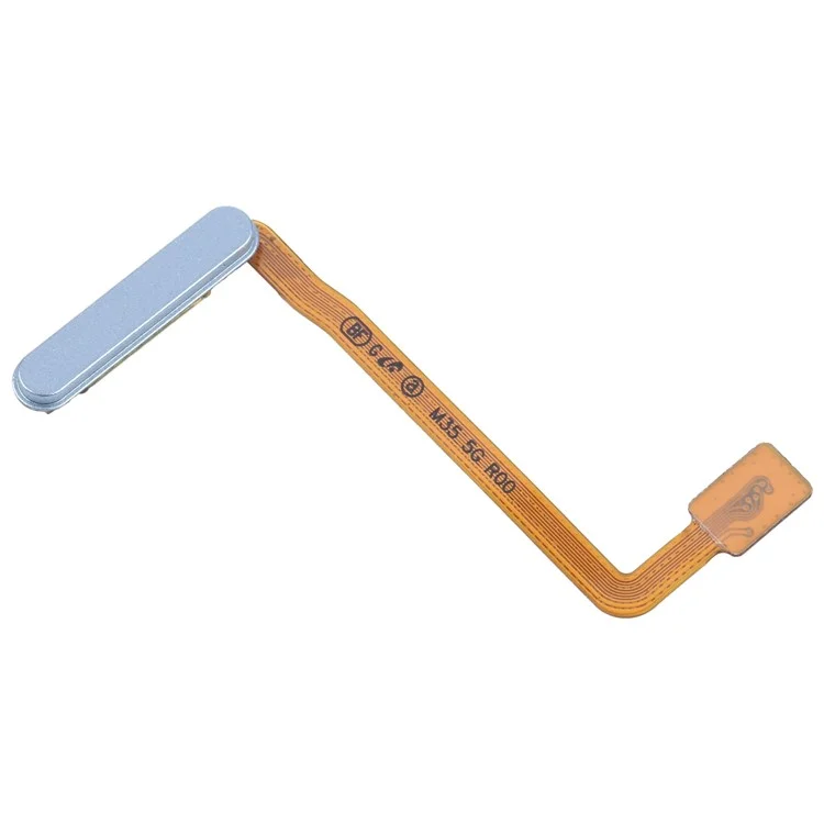 For Samsung Galaxy M35 5G M356B OEM Fingerprint Identification Flex Cable Power On / Off Cable (Without Logo) - Baby Blue