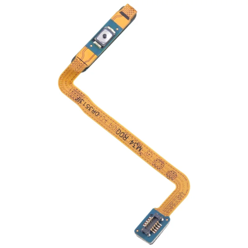 For Samsung Galaxy M34 5G M346B OEM Fingerprint Identification Flex Cable Power On / Off Cable (Without Logo) - Midnight Blue