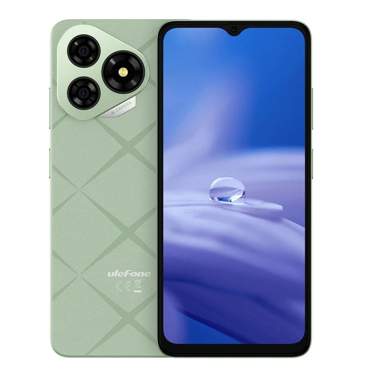 [HK Warehouse] ULEFONE Note 19 Smartphone Global Version 3GB + 32GB 6.56 Inch 8MP Camera 5000mAh Unisoc T603 Octa Core 4G Phone - Nebula Green