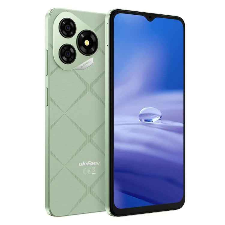 [HK Warehouse] ULEFONE Note 19 Smartphone Global Version 3GB + 32GB 6.56 Inch 8MP Camera 5000mAh Unisoc T603 Octa Core 4G Phone - Nebula Green