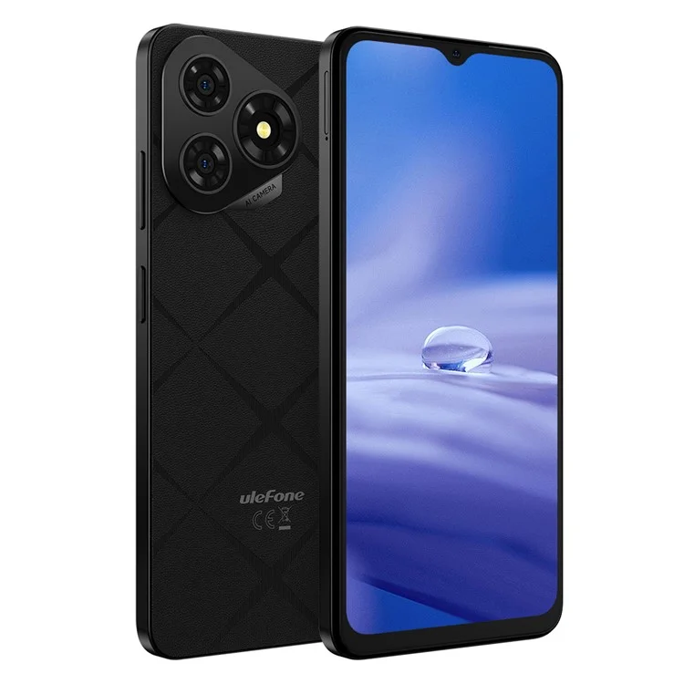 [HK Warehouse] ULEFONE Note 19 Smartphone Global Version 3GB + 32GB 6.56 Inch 8MP Camera 5000mAh Unisoc T603 Octa Core 4G Phone - Stellar Black