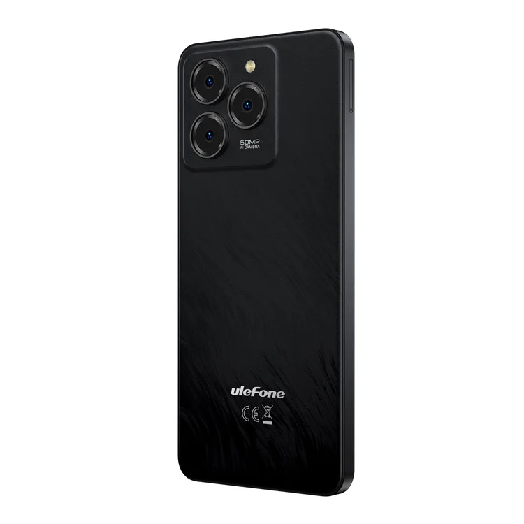 [HK Warehouse] ULEFONE Note 20 Pro Smartphone Global Version 6.75 Inch Unisoc T606 4GB + 256GB 6000mAh 50MP Camera 4G Android 14 Mobile Phone - Black