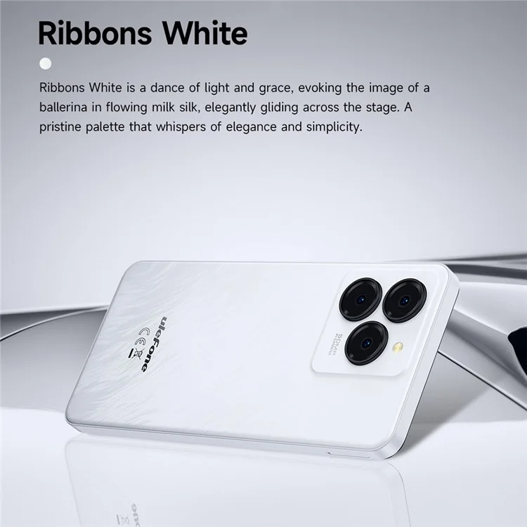 [HK Warehouse] ULEFONE Note 20 Pro Smartphone Global Version 6.75 Inch Unisoc T606 4GB + 256GB 6000mAh 50MP Camera 4G Android 14 Mobile Phone - Black