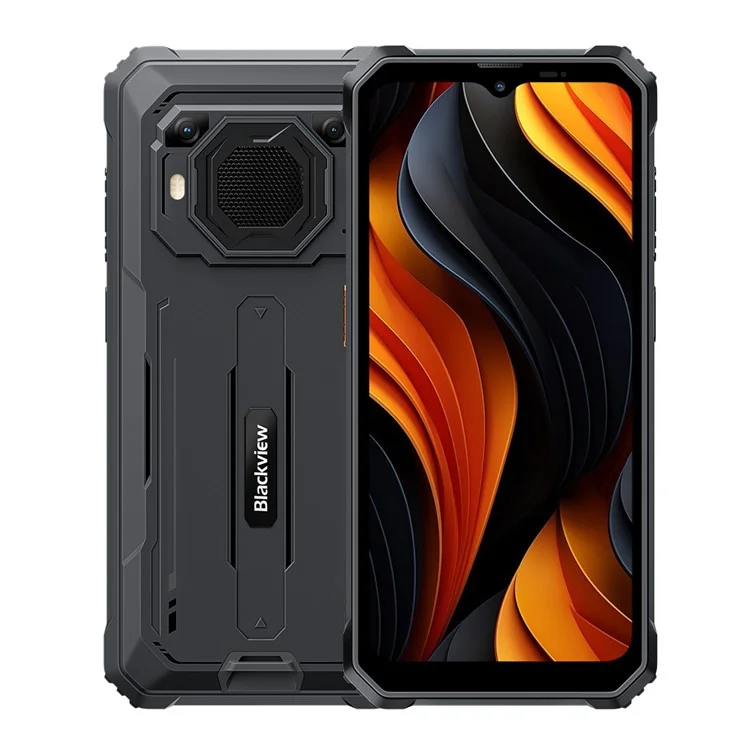 [HK Warehouse] BLACKVIEW BV6200 Plus Rugged Phone 11000mAh 6.56 Inch Unisoc T606 8GB + 256GB 4G Smartphone - Black
