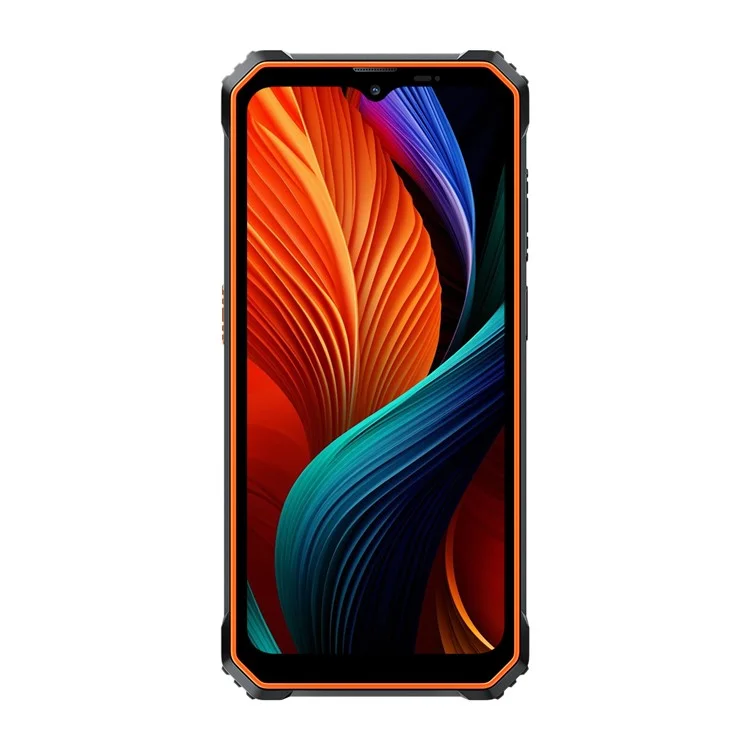 Téléphone robuste BLACKVIEW BV6200 Plus avec batterie 11000mAh, écran 6,56 pouces, Unisoc T606, 8 Go de RAM + 256 Go de stockage, 4G - Orange