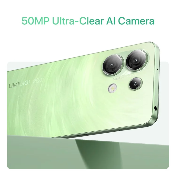 UMIDIGI G9 5G-Smartphone 6,75 Zoll Unisoc T765 6GB + 128GB 5000mAh 50MP Kamera Android-Handy - Gletscherblau
